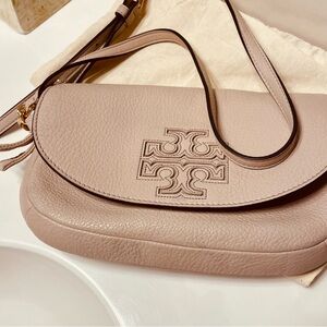 Tory Burch Nude Harper Crossbody